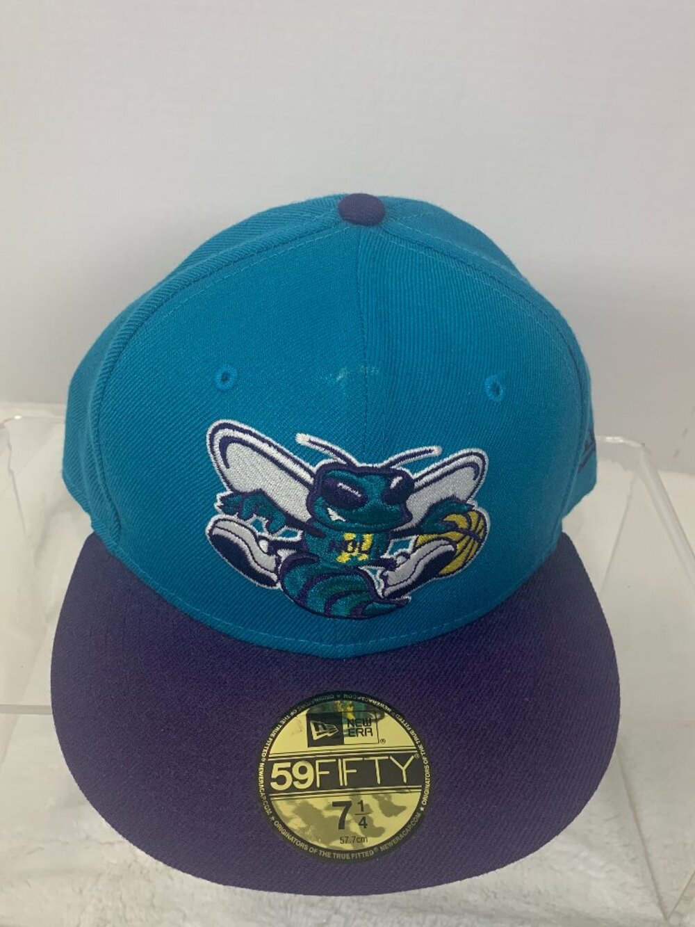 New Era NBA New Orleans Hornets 59FIFTY Fitted Hat 7 1/4